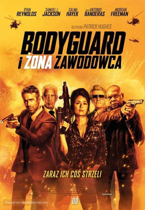 The Hitman&#039;s Wife&#039;s Bodyguard - Polish Movie Poster