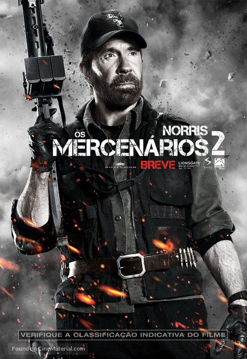 The Expendables 2 - Brazilian Movie Poster