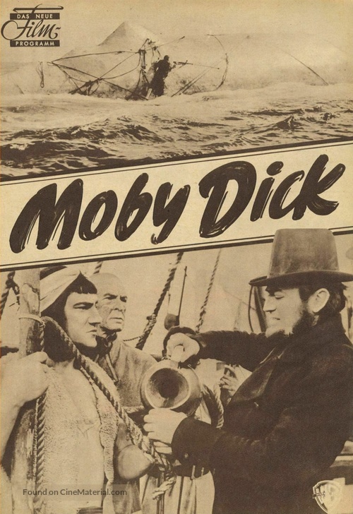 Moby Dick - German poster