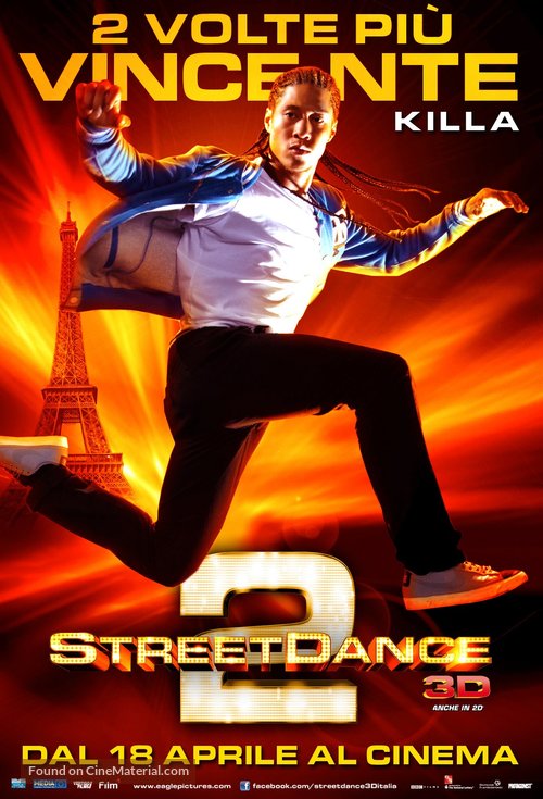 StreetDance 2 - Italian Movie Poster