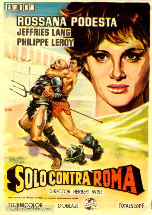 Solo contro Roma - Spanish Movie Poster