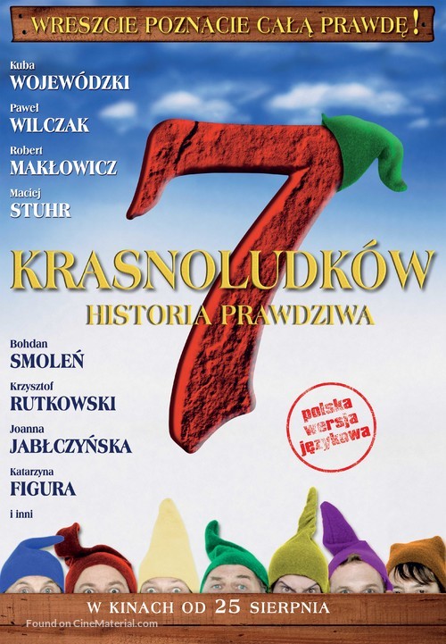 7 Zwerge - Polish Movie Poster