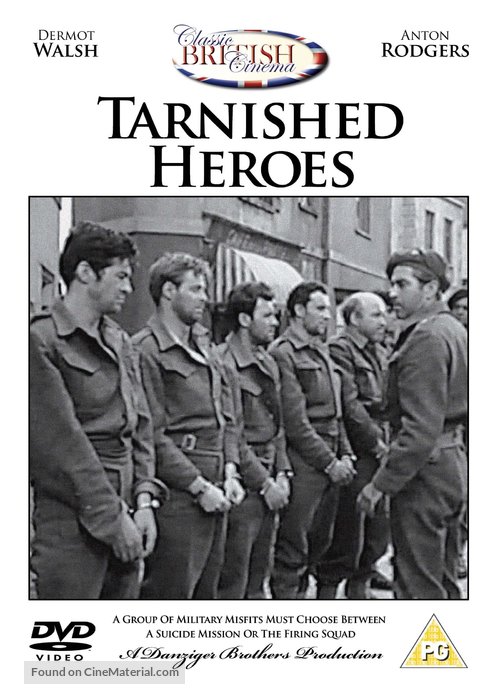 Tarnished Heroes - British DVD movie cover