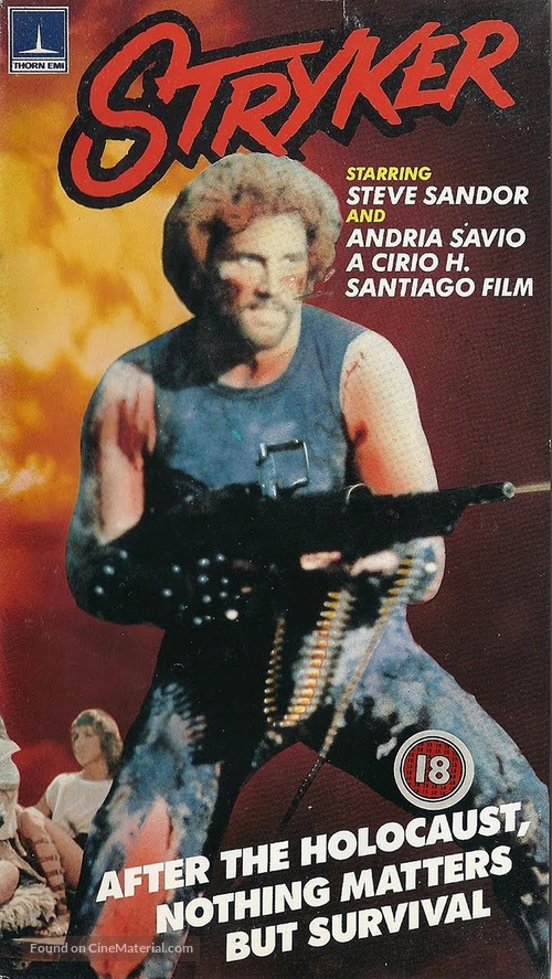 Stryker - British VHS movie cover