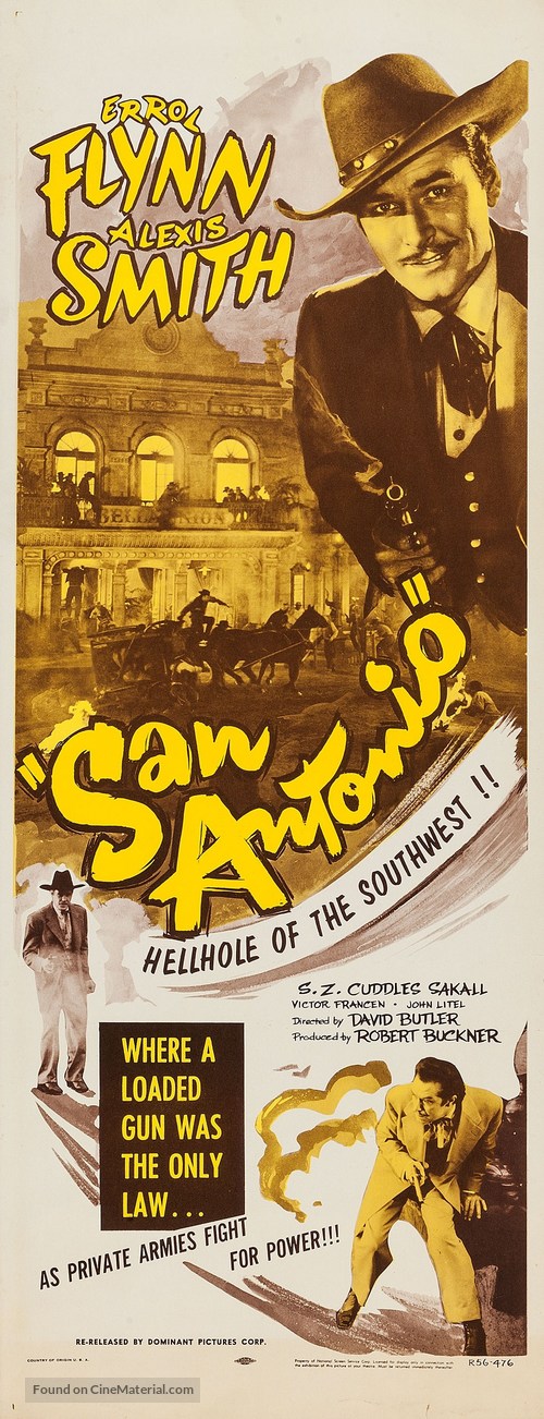 San Antonio - Re-release movie poster