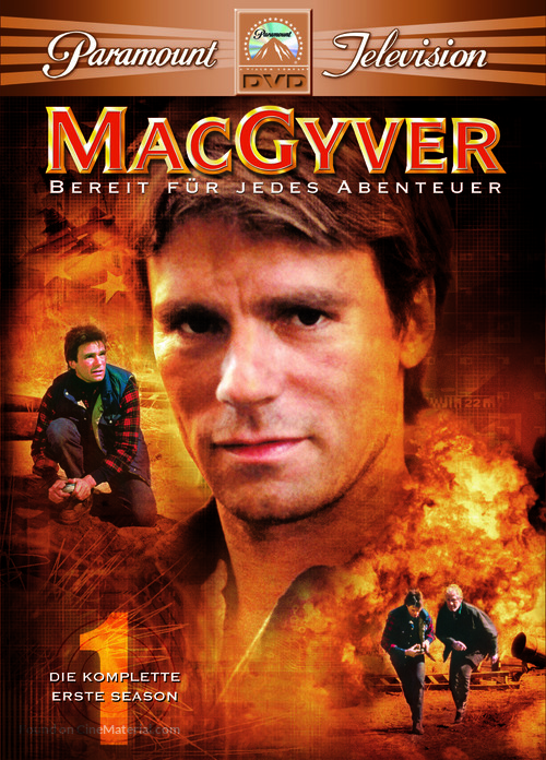 &quot;MacGyver&quot; - German DVD movie cover