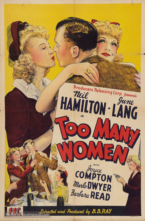 Too Many Women - Movie Poster