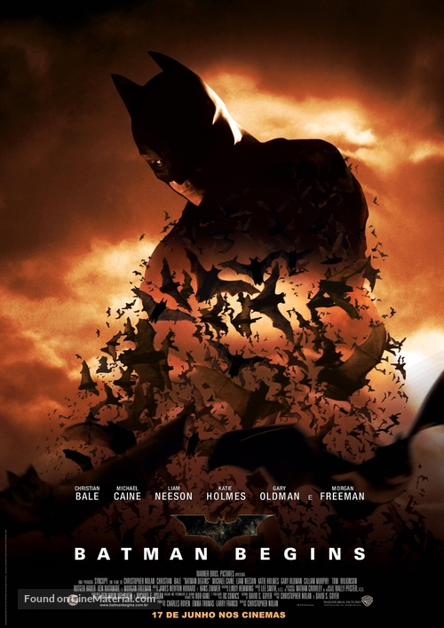 Batman Begins - Brazilian Movie Poster