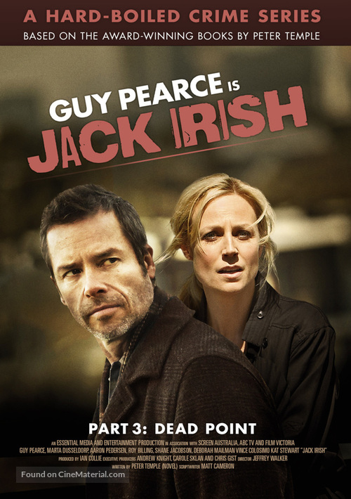 Jack Irish: Dead Point - Swedish DVD movie cover