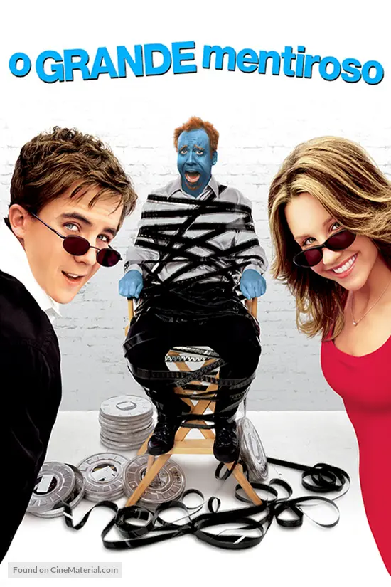Big Fat Liar - Brazilian DVD movie cover