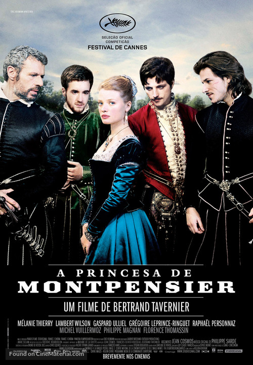 La princesse de Montpensier - Brazilian Movie Poster