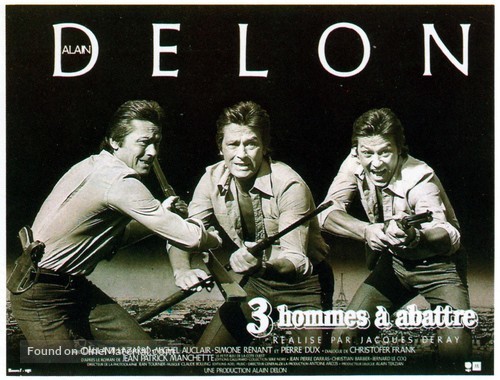 3 hommes &agrave; abattre - French Movie Poster