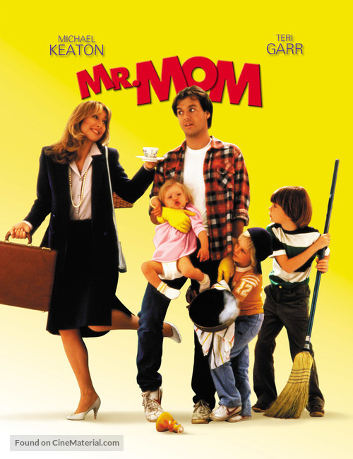 Mr. Mom - Blu-Ray movie cover