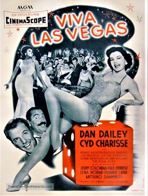 Meet Me in Las Vegas - French Movie Poster