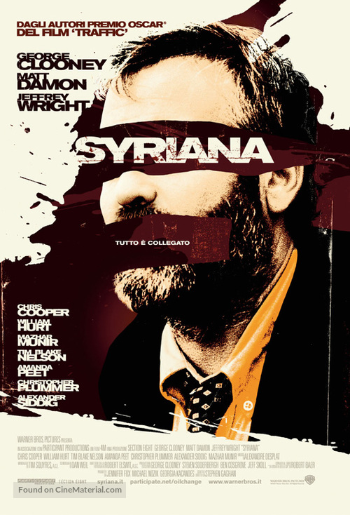 Syriana - Italian poster