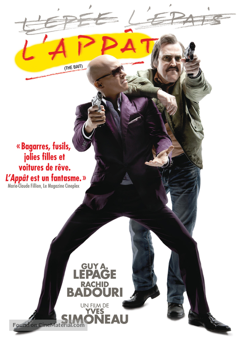 L&#039;app&acirc;t - Canadian DVD movie cover