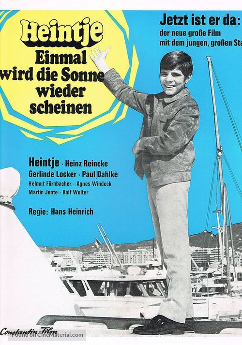 Heintje - Einmal wird die Sonne wieder scheinen - German Movie Poster