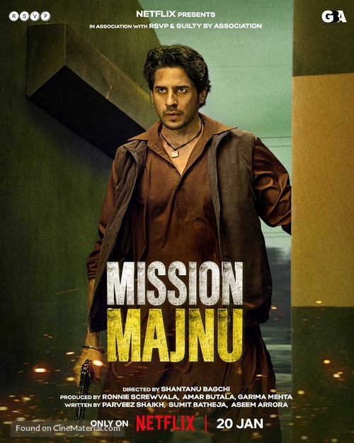 Mission Majnu - Indian Movie Poster