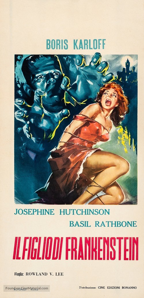 Son of Frankenstein - Italian Re-release movie poster