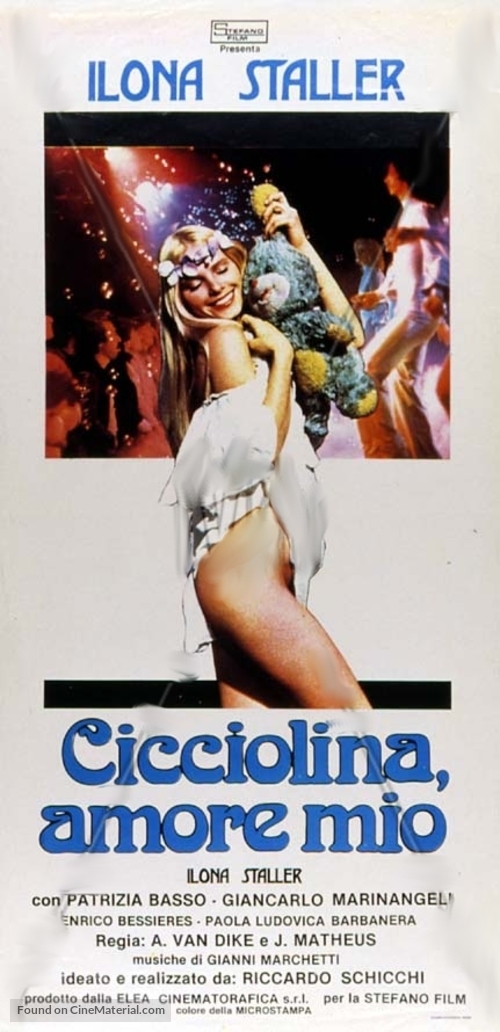 Cicciolina amore mio - Italian Movie Poster