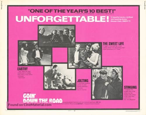 Goin&#039; Down the Road - Canadian Movie Poster