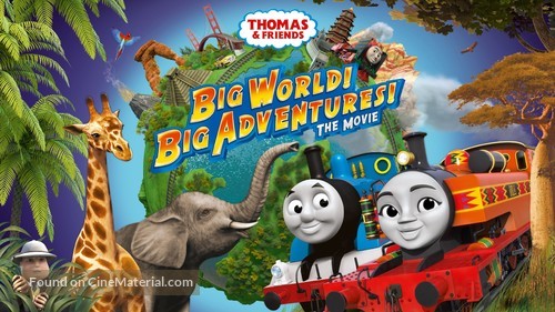 Thomas &amp; Friends: Big World! Big Adventures! The Movie - British Video on demand movie cover