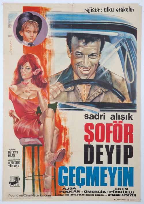 Sof&ouml;r deyip ge&ccedil;meyin - Turkish Movie Poster