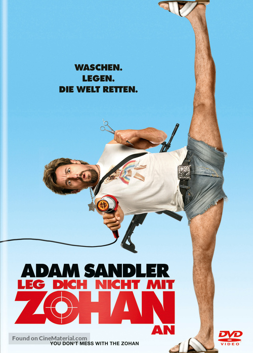 You Don&#039;t Mess with the Zohan - German Movie Cover