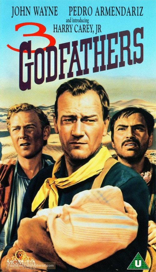 3 Godfathers - British Movie Cover