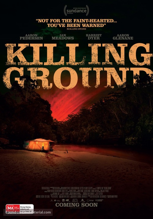 Killing Ground - Australian Movie Poster