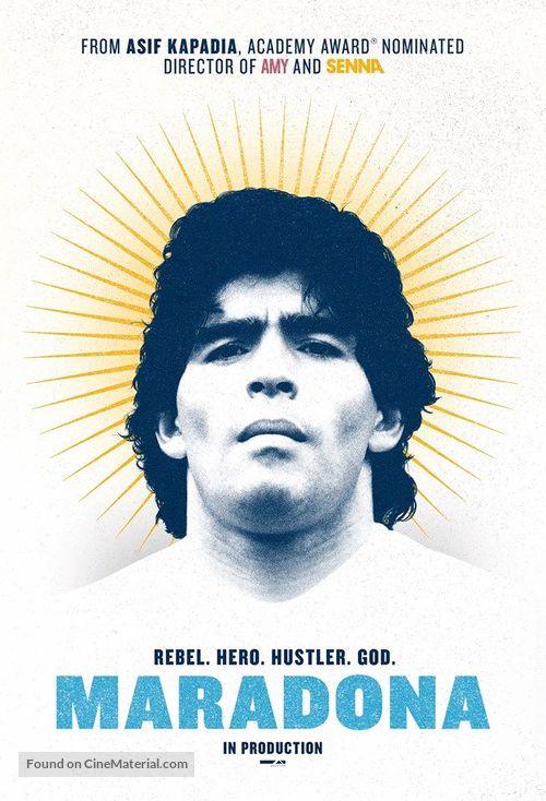 Diego Maradona - British Movie Poster
