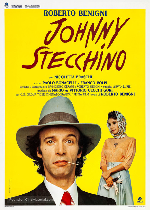 Johnny Stecchino - Italian Movie Poster