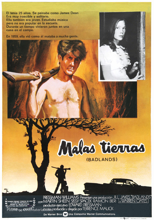 Badlands - Spanish Movie Poster