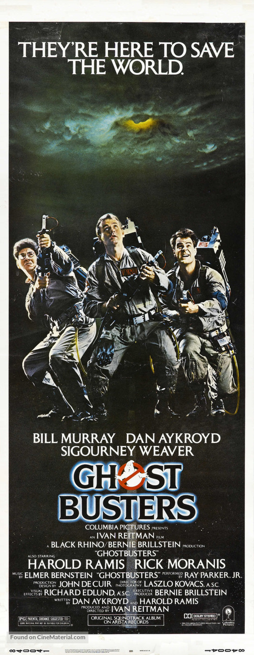 Ghostbusters - Theatrical movie poster