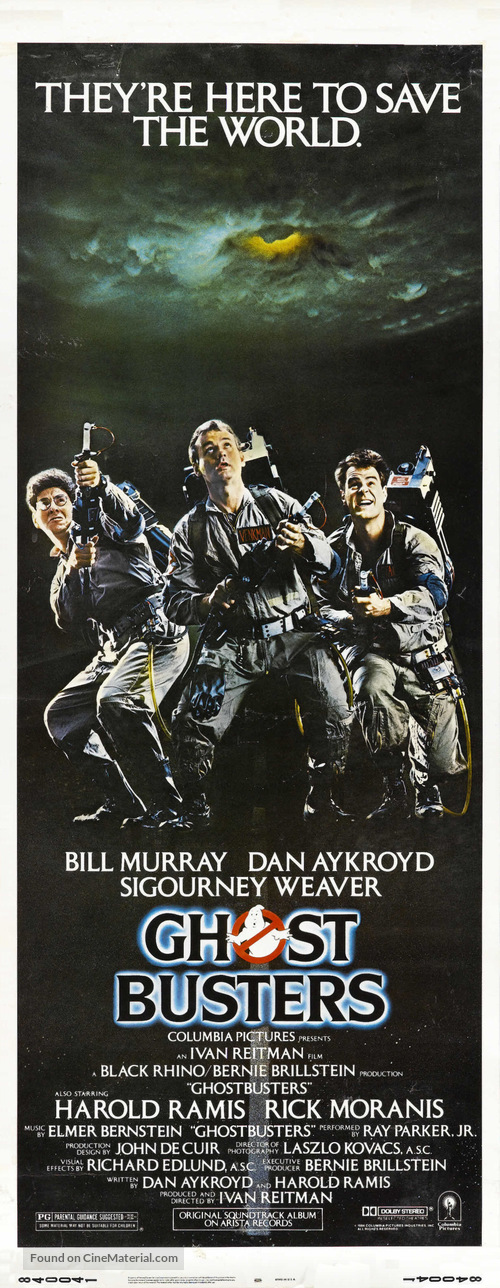 Ghostbusters - Theatrical movie poster