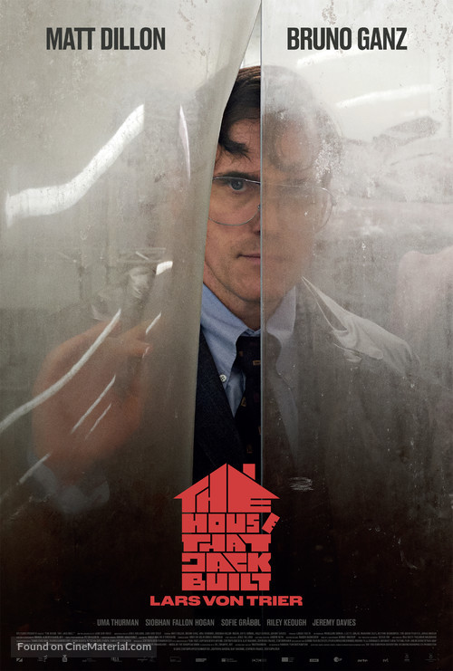 The House That Jack Built - Danish Movie Poster