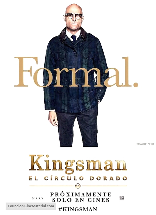 Kingsman: The Golden Circle - Argentinian Movie Poster