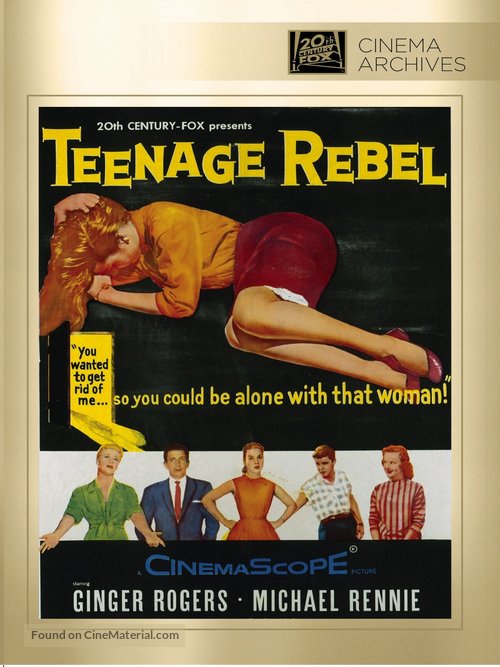 Teenage Rebel - DVD movie cover
