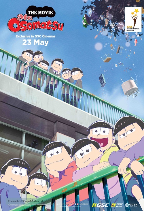 Eiga no Osomatsusan - Malaysian Movie Poster