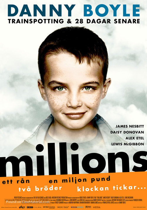 Millions - Swedish Movie Poster
