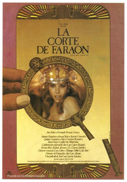 Corte de Fara&oacute;n, La - Spanish Movie Poster