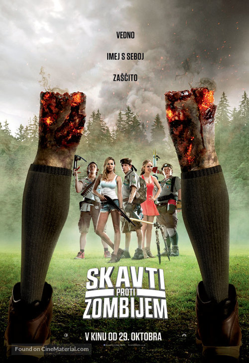 Scouts Guide to the Zombie Apocalypse - Slovenian Movie Poster