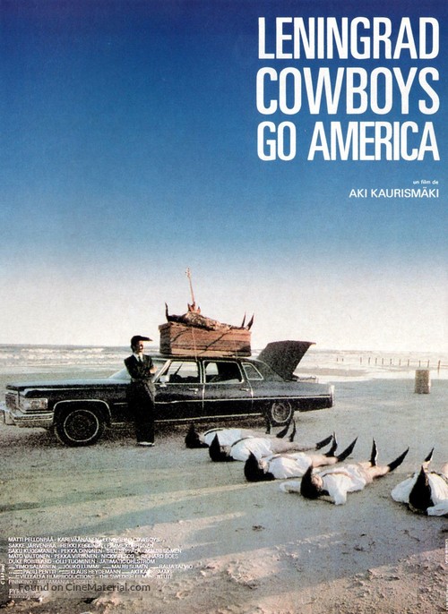 Leningrad Cowboys Go America - French Movie Poster