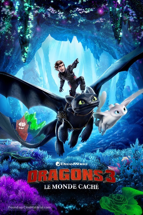 How to Train Your Dragon: The Hidden World - French Movie Cover