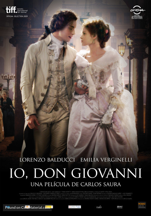Io, Don Giovanni - Spanish Movie Poster