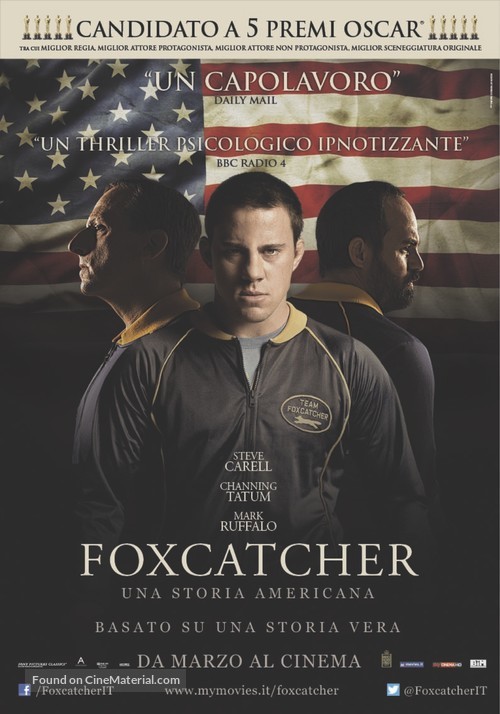 Foxcatcher - Italian Movie Poster