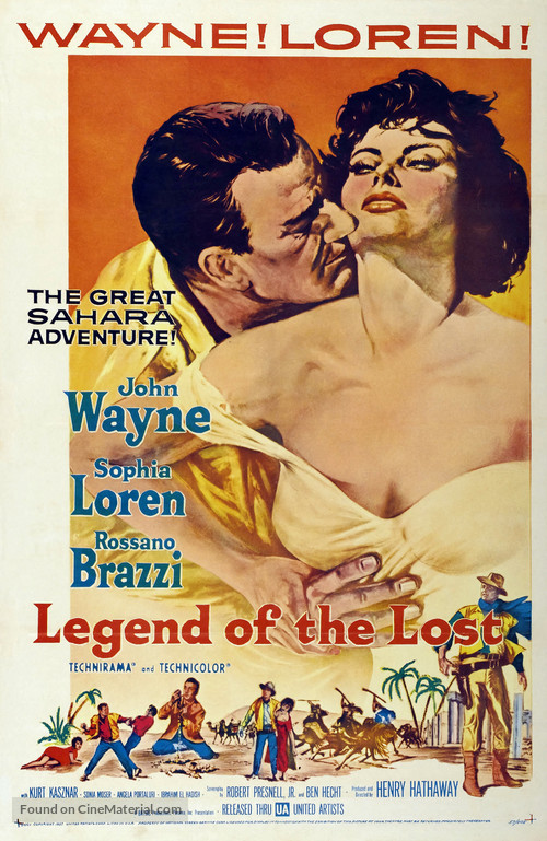 Legend of the Lost - Movie Poster