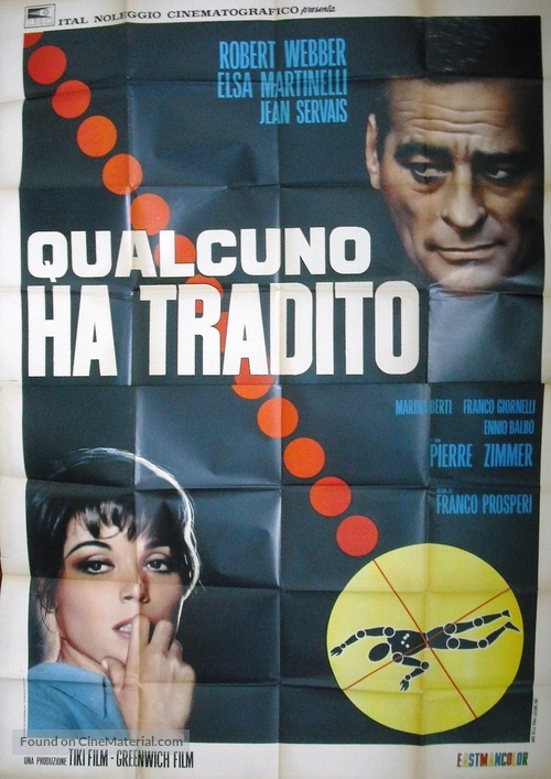 Qualcuno ha tradito - Italian Movie Poster