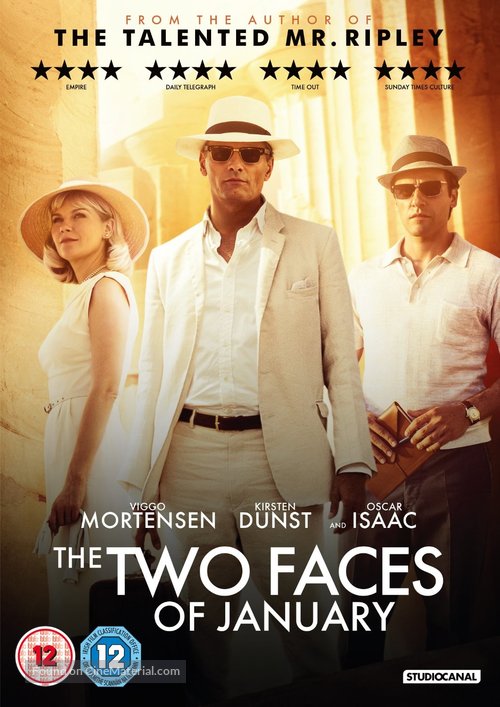 The Two Faces of January - British Movie Cover