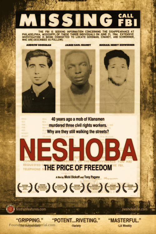 Neshoba - British Movie Poster